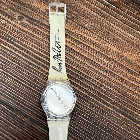 Vintage Swatch Watch From 1995- "TIME TO REFLECT"- Designed by Robert Altman - Picture 1 of 13